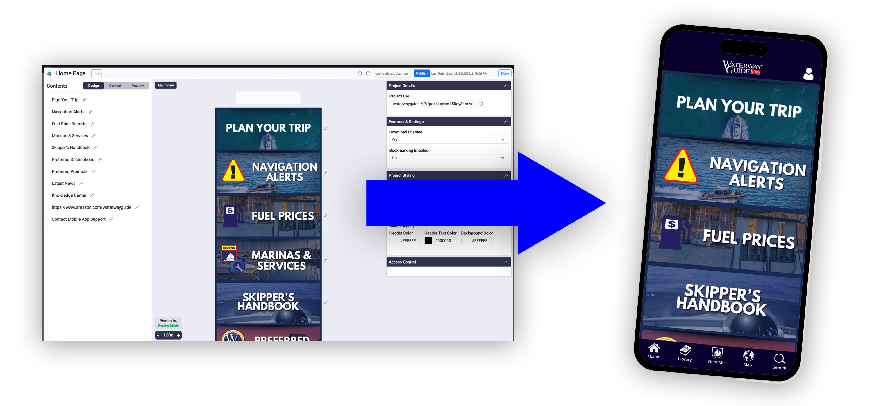 Land and Sea Platform